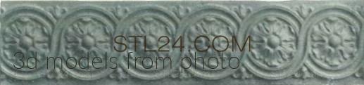Бордюры (MOULDING_0776 -  | 3D model 3DSMAX / OBJ / STL) 3D модель для ЧПУ станка